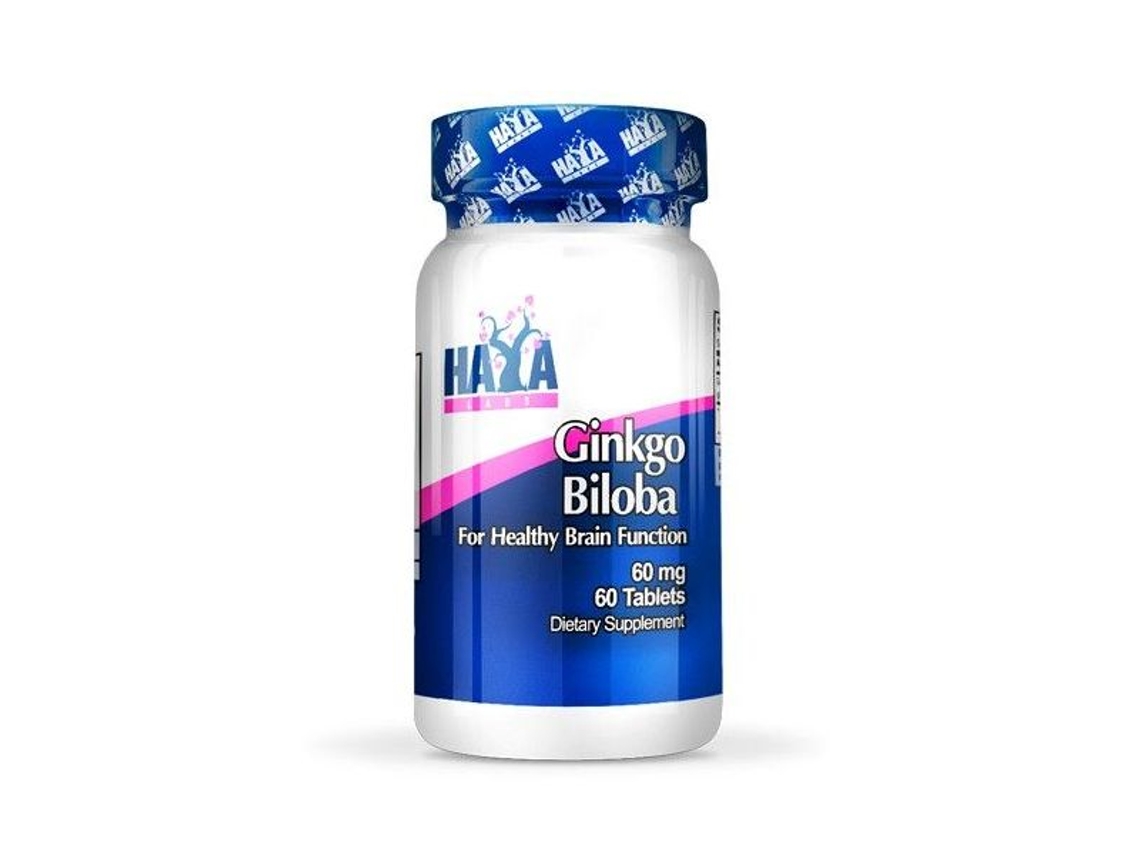 Ginkgo Biloba 60mg - 60 Tabletas De Haya Labs