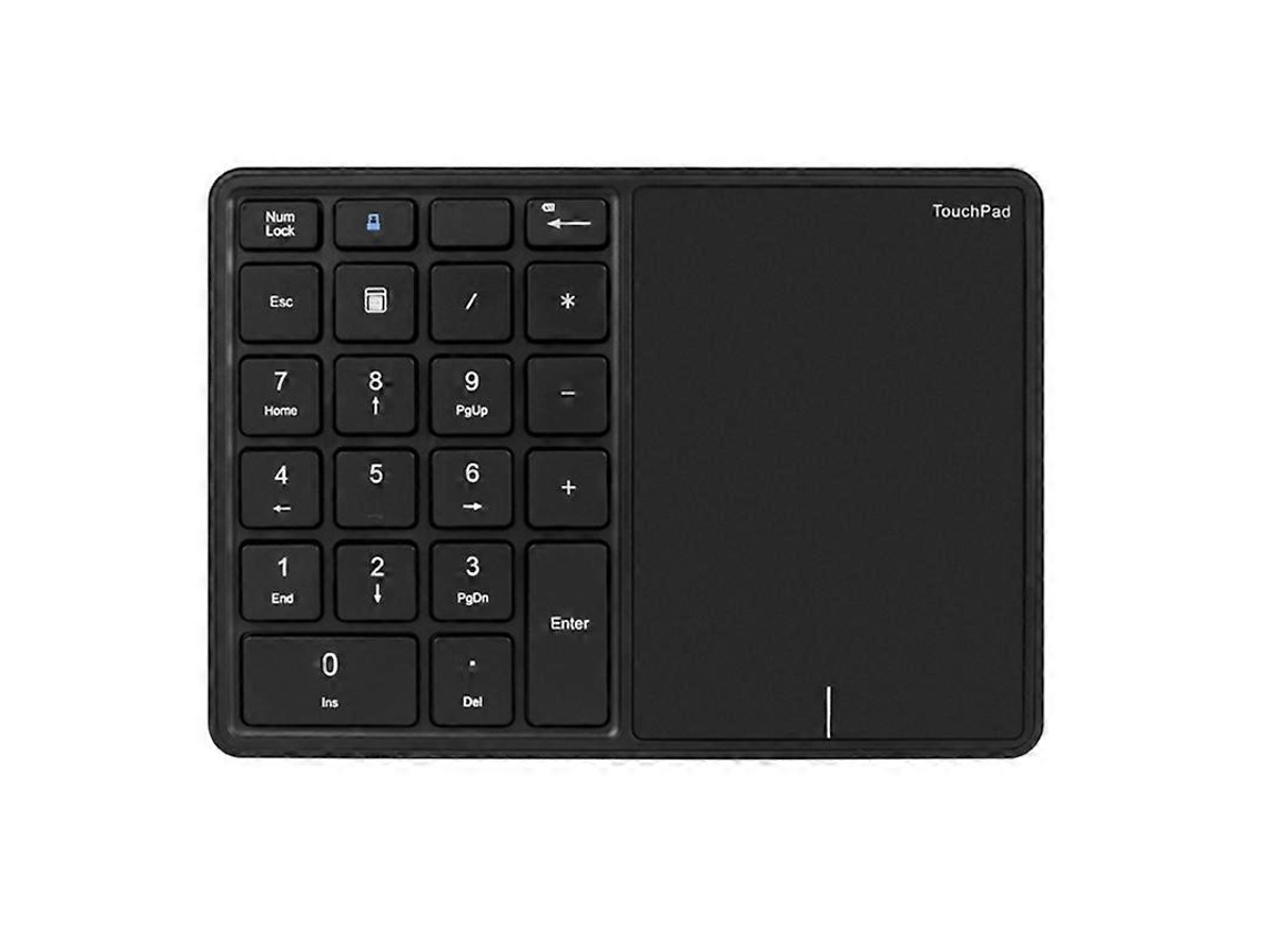 Teclado Numérico Sem Fio Compatível Com Teclado Portátil Bluetooth Everley891
