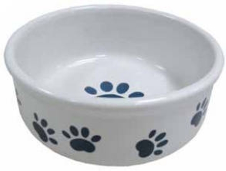 Comedouro para Cães  119501 (Branco - 12 cm - Cerâmica)