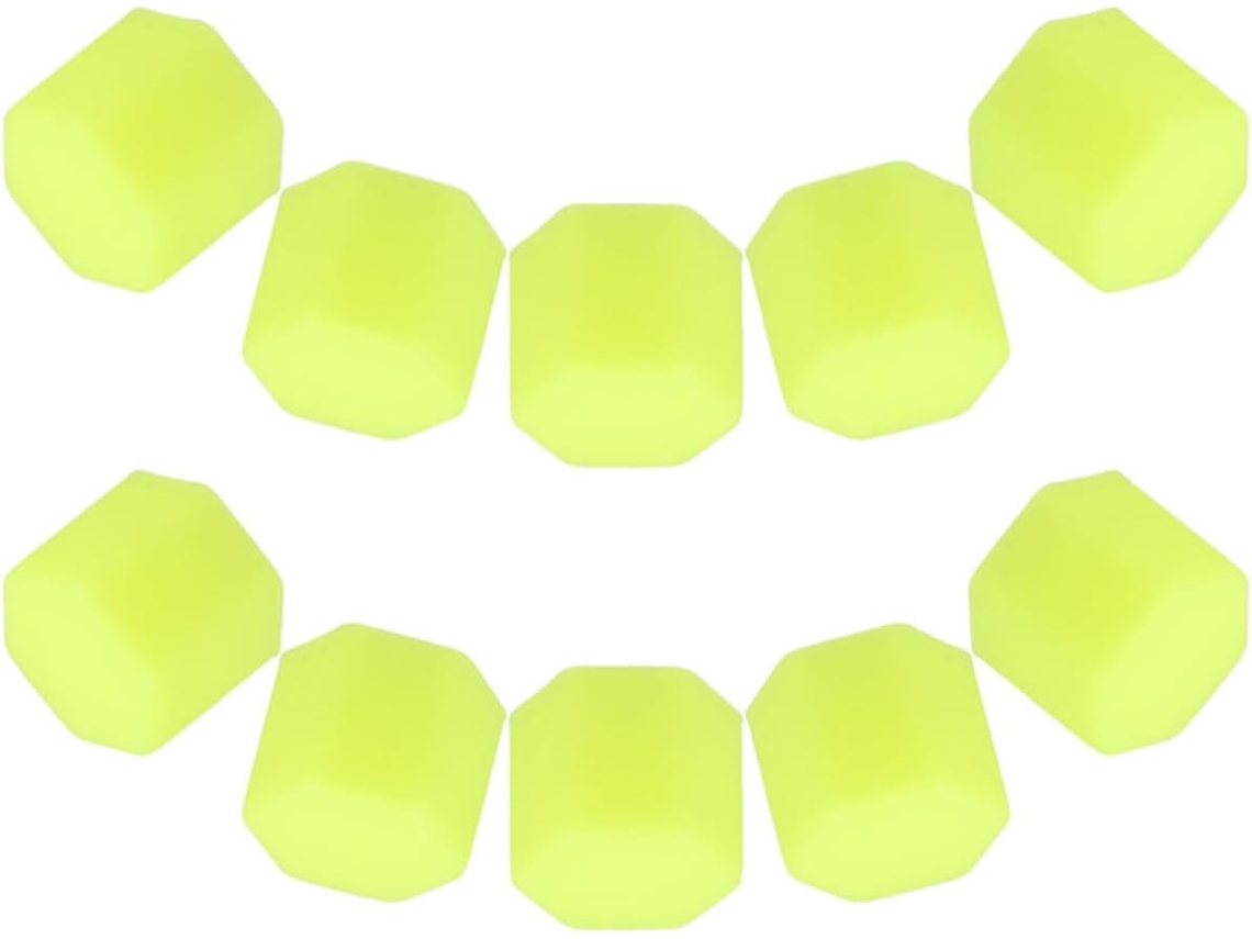 Conjunto de 20 camadas protetoras de silicone luminosas para rodas Porcas.