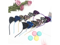 Conjunto De 6 Tiaras Com Orelhas De Gato - Acessórios De Cabelo Para Festas
