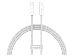 Cabo Telemóvel Usb-C Lightning BASEUS Branco