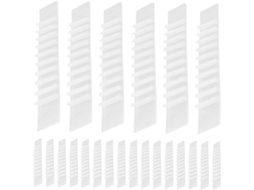 Ounona - Pacote com 100 unidades de tiras antiderrapantes de silicone para armários, acessório antiderrapante para armários, ideal para