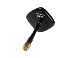 1 Unidaderhcp Smaantena de Patch Foxeer Echo 2 5.8ghz 9dbi com Alimentação Sma e Vswr1.15 para Drones de Corrida Fpv MDUG (lhcp/rhcp)
