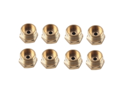 Conectores Rápidos Neumáticos De Hilo Macho Recto Para Tubería De Aire 4mm (pc4-3 8 Piezas)
