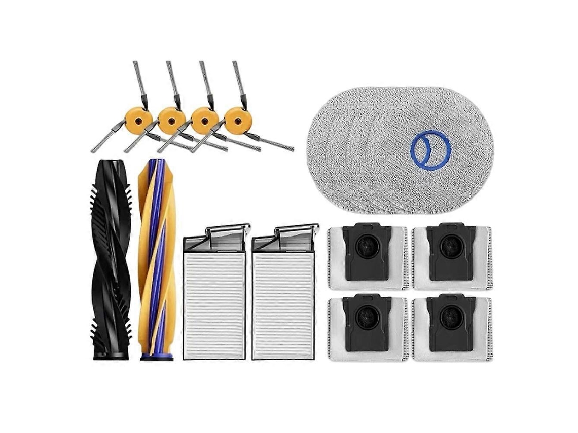 Acessórios De Substituição Para Dreame X60 Ultra/master: Escova Principal, Escova Lateral, Filtro Hepa, Pano De Limpeza E Saco De Pó.