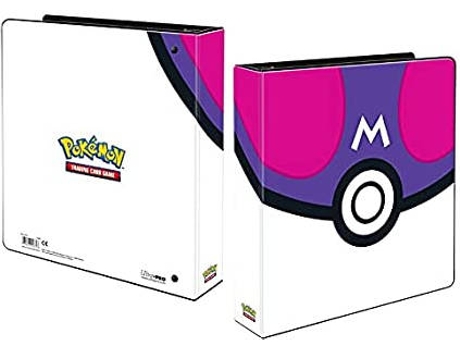 Portefólio de cartas  UP Album Pokémon Master Ball (3 anos)