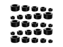 Kit Acessórios Plugue Rosca Npt Hexagonal Masculina Aço Carbono