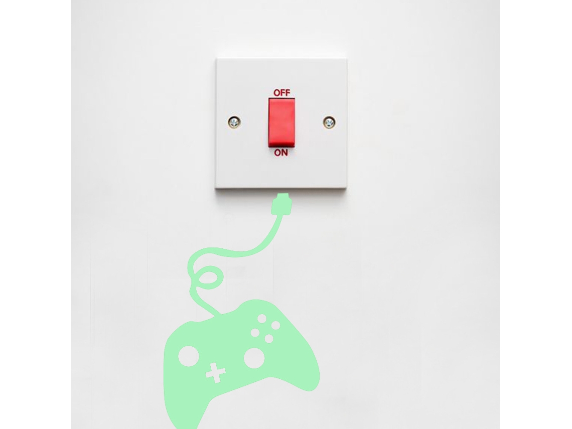 Adesivos Breakers Para Console De Jogos Luminosos Adesivos De Parede Mural Sti Slowmoose
