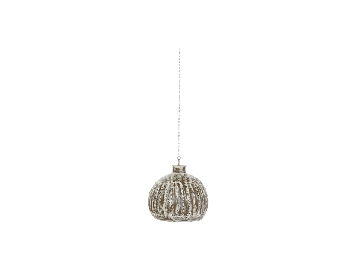Abajur HOME ESPRIT Cinzento Claro Metal 60 X 60 X 60 Cm