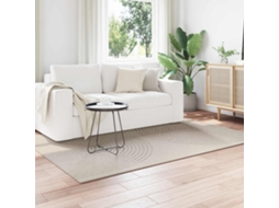 Vidaxl Tapete Interno Galati Creme 200 X 140 Cm Poliéster