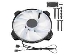 Chassis Fan Addressable Rgb Interface De 3 Pinos Dissipação De Calor 20cm Argb-5v