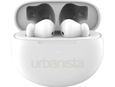 Auriculares Bluetooth True Wireless URBANISTA Austin (In Ear - Microfone - Branco)