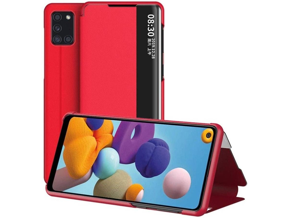 Capa Samsung Galaxy A21s HONGWE. Vermelho