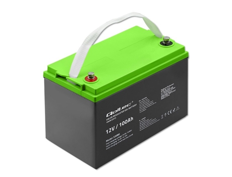 53080 Gel Battery | 12v | 100ah Qoltec
