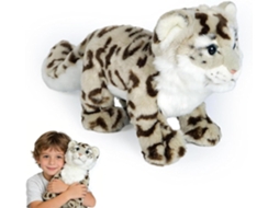 Pelúcia De Leopardo-das-neves, Leopardo-das-neves Realista, Leopardo