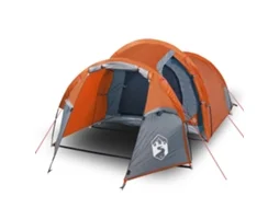 Camping Tent, Camping Tents Vidaxl Laranja Poliéster (3 Pessoas)