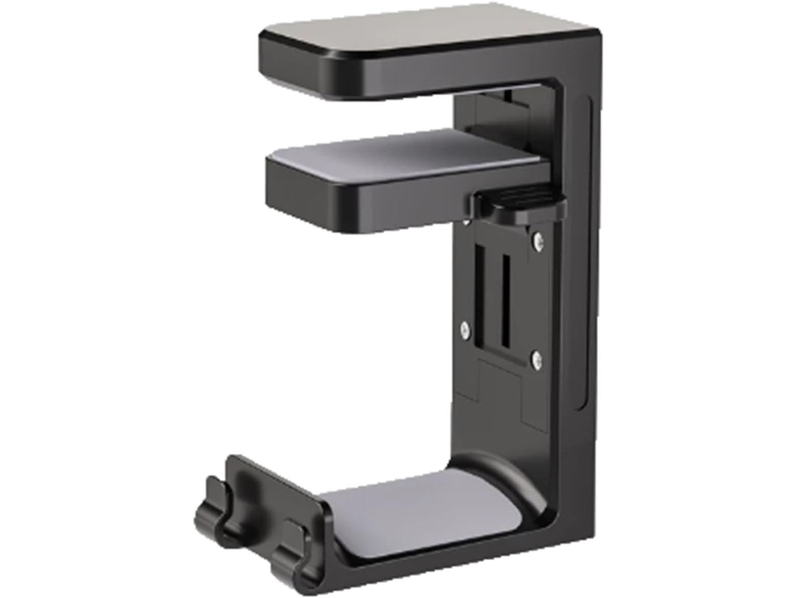 Lurelia Gancho Para Monitor, Suporte De Auscultadores Sem Ocupar Mesa, Clipe Para Monitor, Madeira
