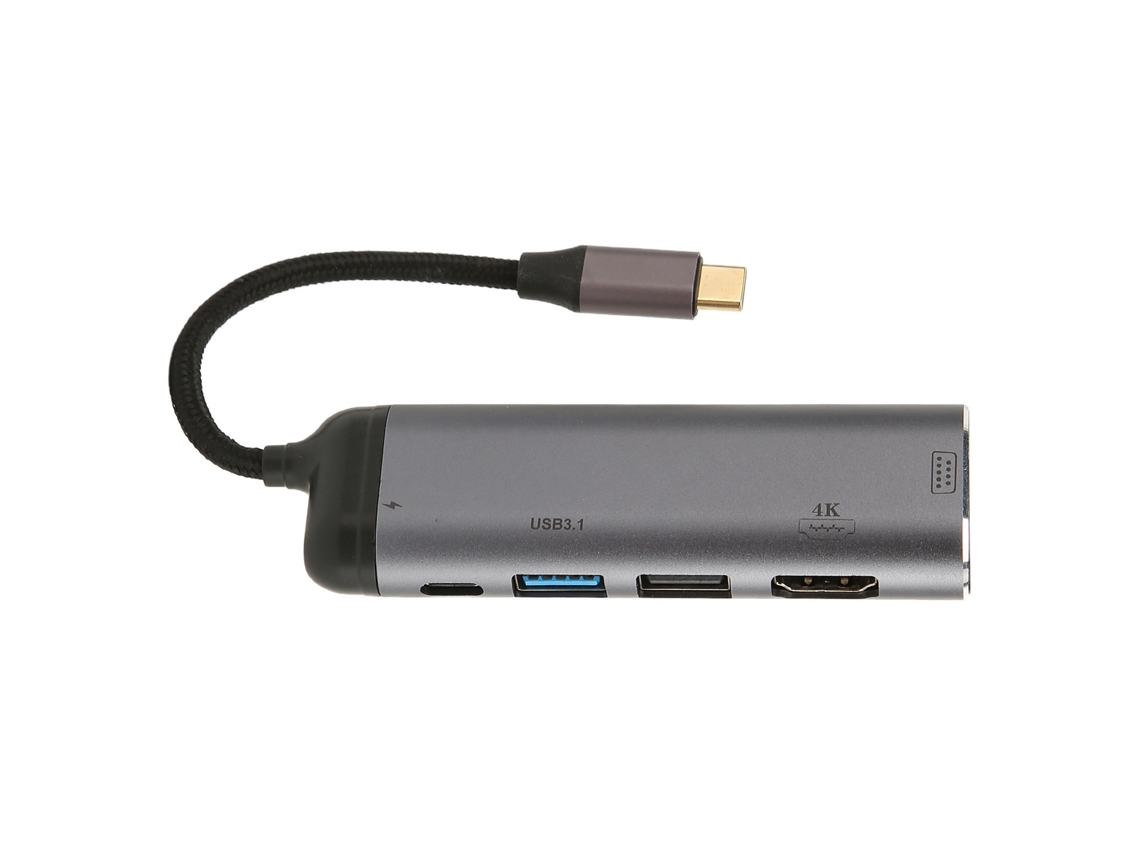 Aetheria docking Station Type C Multifuncional com Pd100w Usb3.1 Usb2.0 Type C2.0 Hub 4k para Laptops Pc