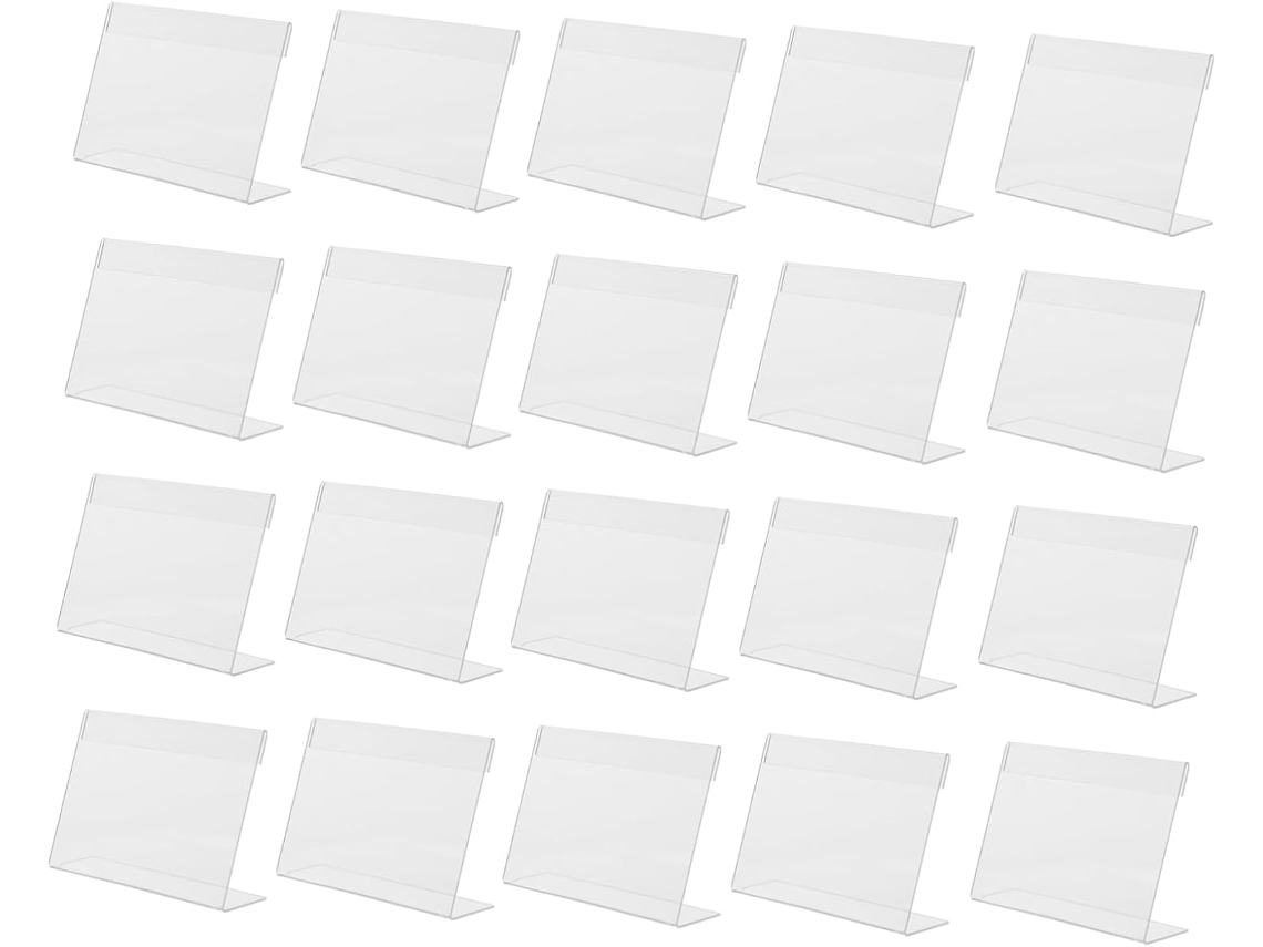 20 Etiquetas De Acrílico