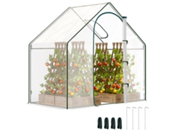 Estufa 180x100x168cm para Ambientes Residenciais Design Moderno e Prático Durável e Resistente Fácil de Instalar Ideal para Organização Ente BTFORUS