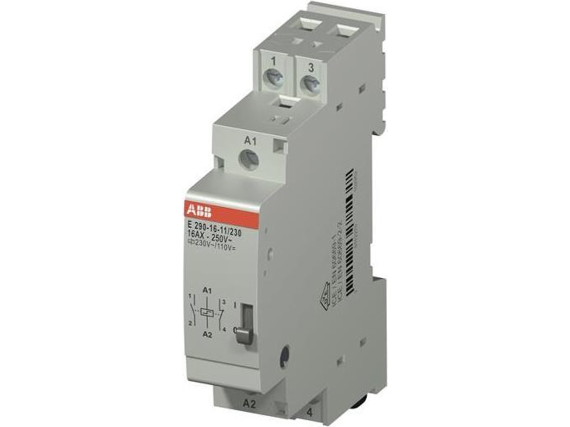 E290 16 11/230 Relé de potência cinza Abb (2taz312000r2013)