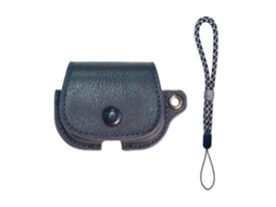 Mochila para AirPods 3 com estojo protetor em couro e cordão. GIECY