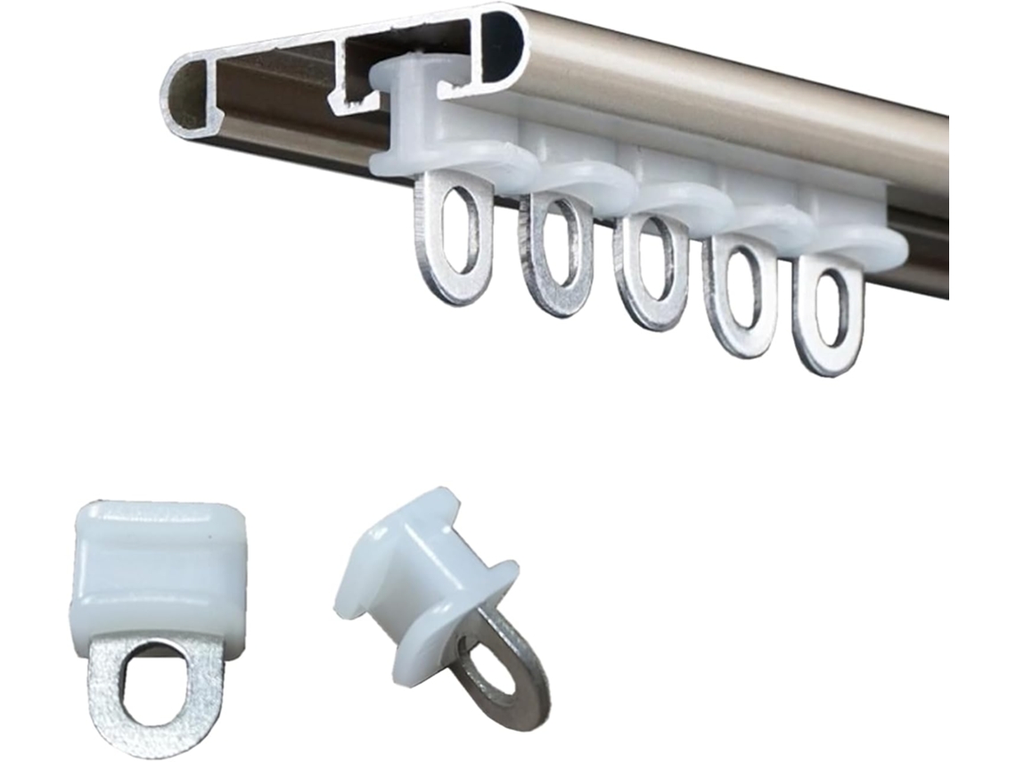 Rolo Para Cortina, Polia Nano Silenciosa, Acessórios Para Decoração De Janelas, Estrutura Da Roda Em Material Pom, Maior