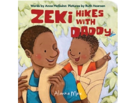 Livro Zeki Hikes With Daddy de Anna McQuinn (Inglês)