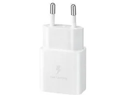 Adaptador de Corrente SAMSUNG (USB-C - 15W - Branco)