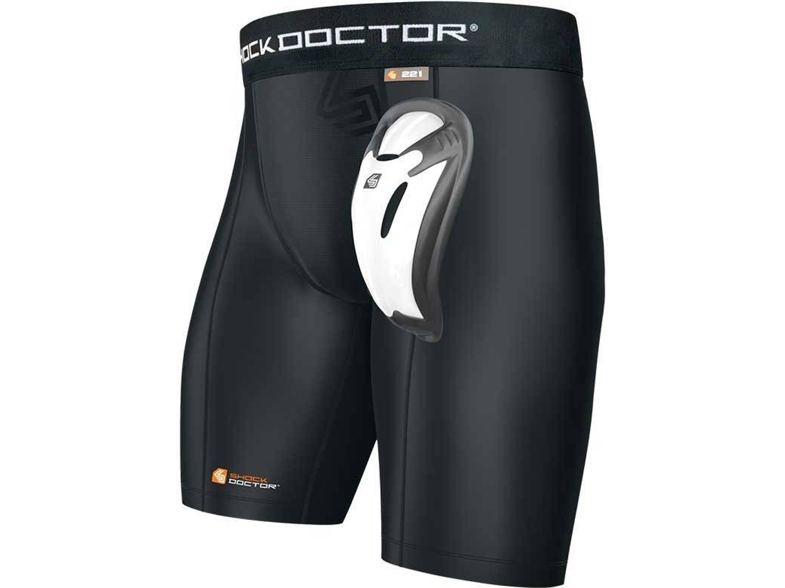 Proteção corporal SHOCK DOCTOR Core Compressão Bioflex Branco (M)