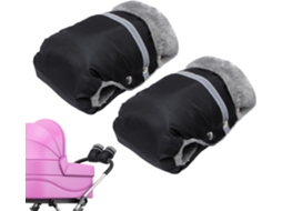 Luvas Aquecedoras para Carrinho de Bebê, 1 Par, Preto AQUAFORGE