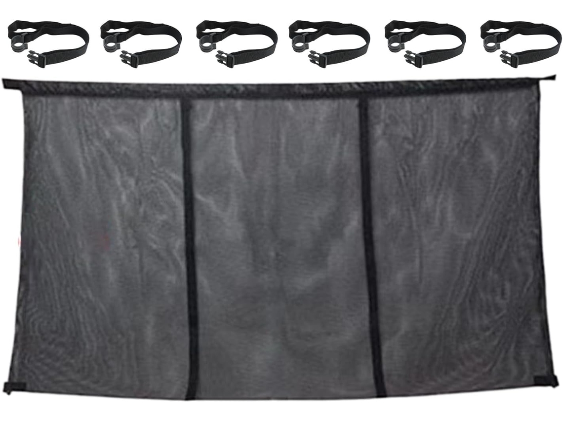 Rede De Armazenamento Suspensa Grande Para Boias De Piscina, 145 X