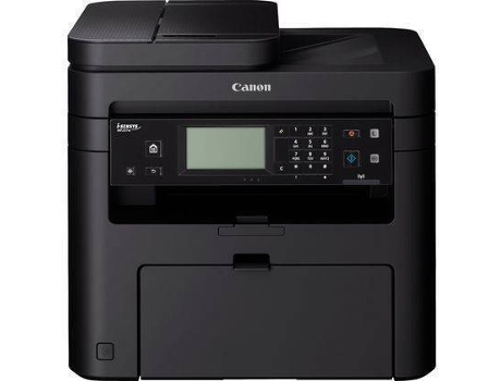 CANON - i-SENSYS MF237w - Multifunções Laser Mono 4-em-1: velocidade de 23 ppm: ADF p/ digitalização simples de várias páginas: Scanner plano A4 p/ digitalização e cópia: Rede Ethernet eWi-Fi: Impressão sem fios a partir de smartphones: tablets e po