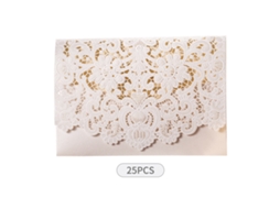 Convites de Casamento com Envelopes 25pcs S/MARCA
