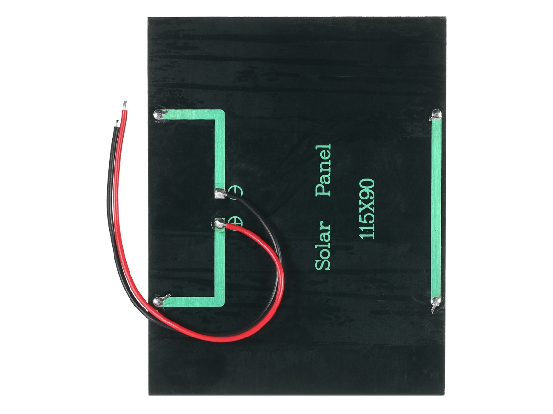 Placa Solar Policristalino 1.5w 12v Carregador Diy 115x90mm