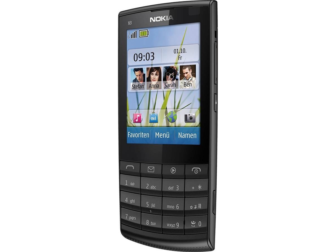 Telemóvel NOKIA X3 (Cinza)