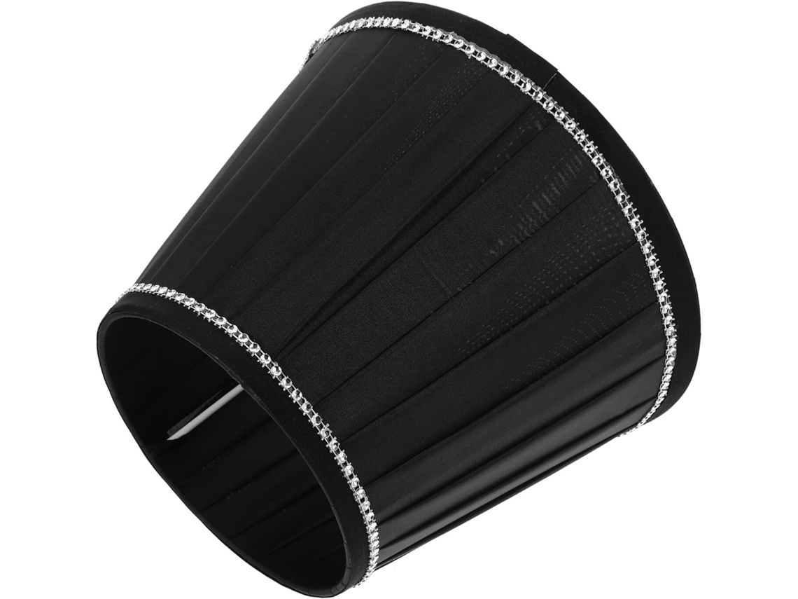 Luminária De Mesa Decorativa E Plissada, Compatível Com Soquete E27, Fácil De Instalar, 1 Peça, Para Quarto E