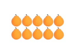 10pcs Brinquedos De Squeeze Laranja Realista Cute Fruta Para Alivio De Estresse 6cm