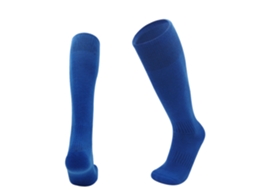 Meias de Futebol MDUG longas, respiráveis, acima do joelho, azul