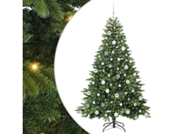 Conjunto 1 Decoração De Natal Vidaxl Verde Plástico (180 Cm)