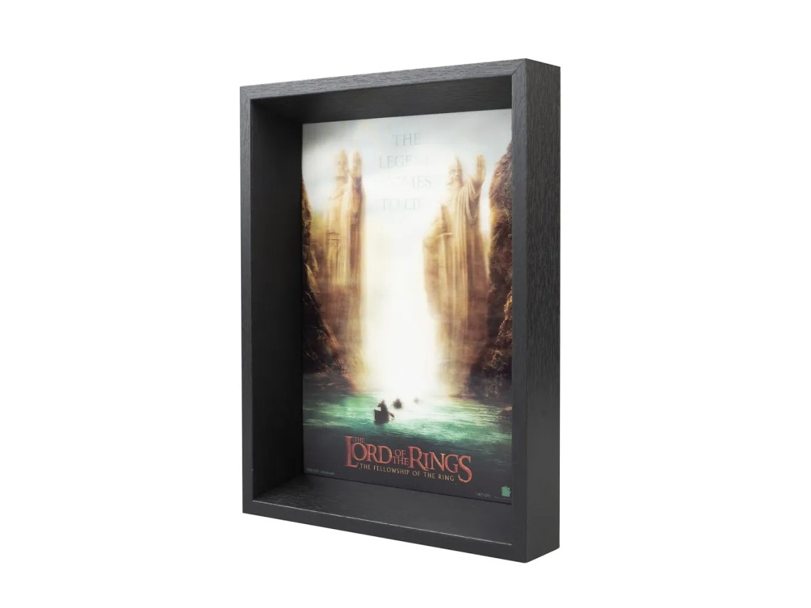 Impressão Lenticular Emoldurada De O Senhor Dos Anéis 84343