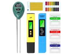 Detector De Solo E Água Ph Umidade Luz Intensidade Tds/ec Ferramenta Jardim