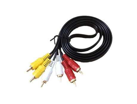 Rca Splitter Rca 3 Macho Para 2 Machos Cabo Adaptador Estéreo Rca Cabo Pesado Zmliyecqnq