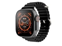 Smartwatch Preto Ultra 8 Nfc com Acesso À Porta Desbloqueado 49 Mm Série 8 Bluetooth 2,02 com Carregamento Sem A1