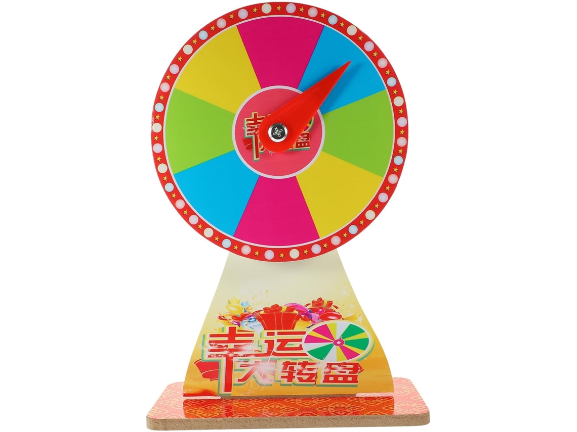 Roda Da Sorte Em Pvc, Tabuleiro De Jogo Giratório