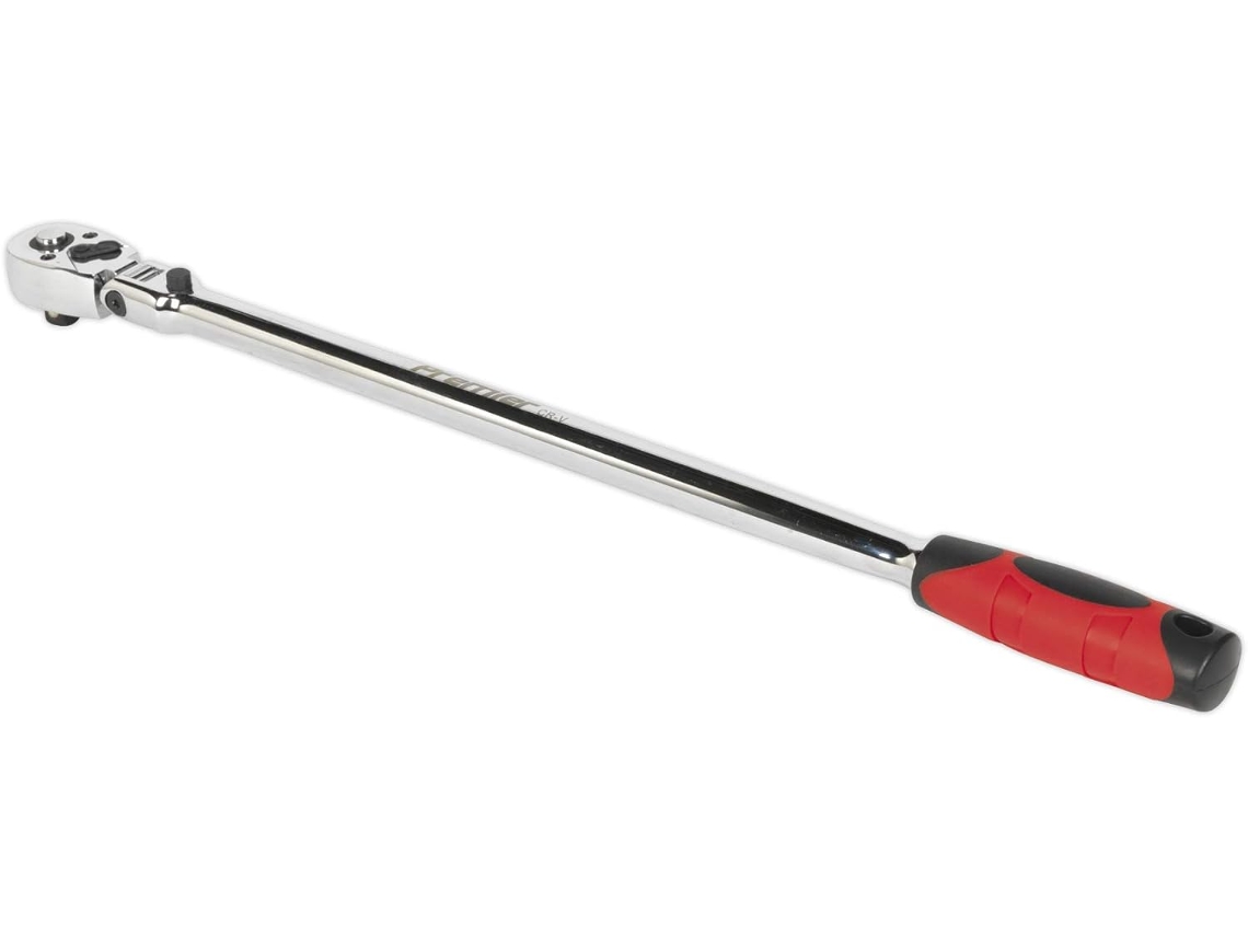Chave De Catraca Ak6697 Com Cabeça Flexível Extra Longa, 455 Mm, Encaixe Quadrado De 3/20,3 Cm.