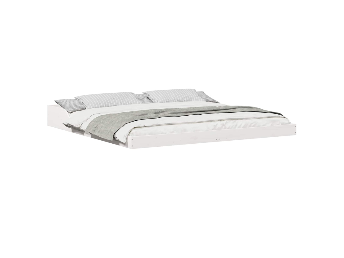 Estrutura da Cama Branco 200 X 210 Cm MAISON EXCLUSIVE