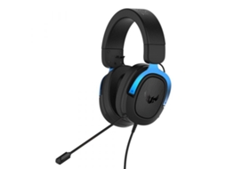 Auscultadores Gaming com Fio ASUS TUF H3 (Over Ear - Multiplataforma - Noise Cancelling - Preto)