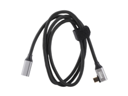 Mali cabo Extensor Usb3.2 Type C 90 Graus 100w Pd 5a 4k 60hz Gen 2 com Ângulo Reto